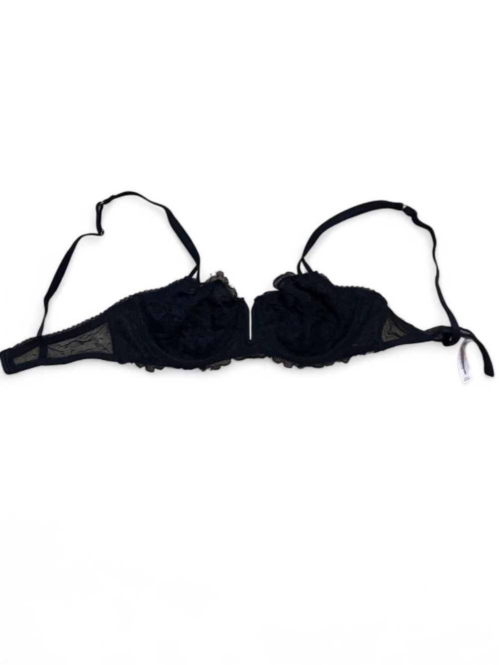 34B Auden Black Lace Underwire Bra